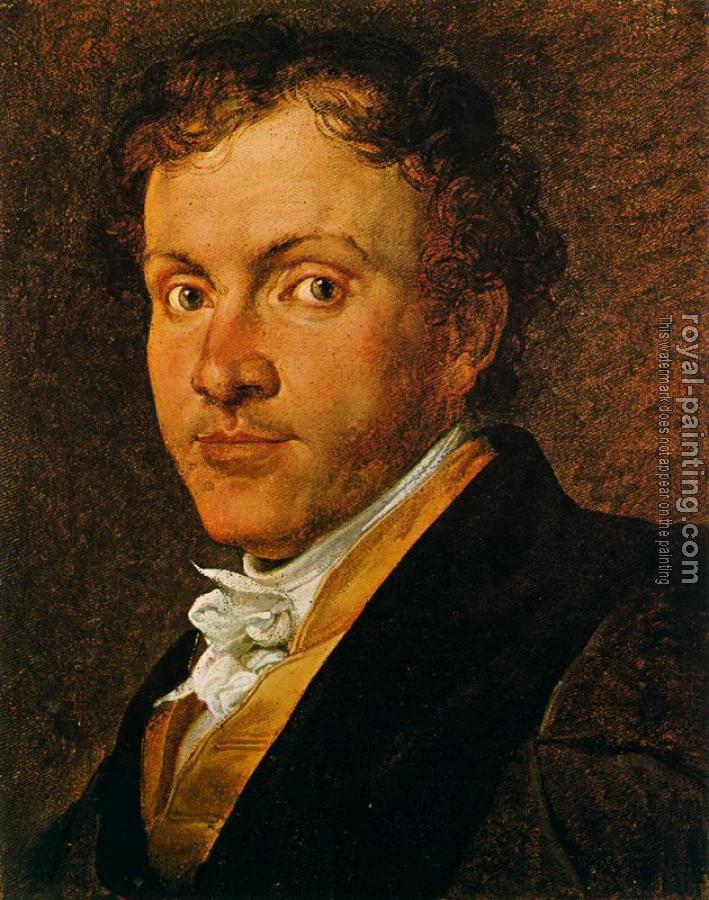 Francesco Hayez : Portrait of Giuseppe Roberti